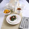 imageGibson  10250416RM Gibson Home Amelia Court 16 Piece Dinnerware Set WhiteWhite Embossed