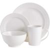 imageGibson  10250416RM Gibson Home Amelia Court 16 Piece Dinnerware Set WhiteWhite Embossed