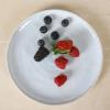 imageGibson Elite Auckland Blue Swirl Stoneware Reactive Glaze 16 Piece Service for 4 Plates and Bowls Dinnerware Set