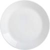 imageGibson Home Ultra 18 Piece Break and Chip Resistant Dinnerware Plates and Bowls Set Round Service for 6 Opal Glass WhiteOpal Glass  Round