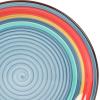 imageGibson Home Vibes Dinnerware Set Service for 4 12pcs Assorted ColorsRainbow Blue