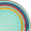 imageGibson Home Vibes Dinnerware Set Service for 4 12pcs Assorted ColorsRainbow Green