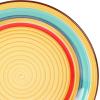 imageGibson Home Vibes Dinnerware Set Service for 4 12pcs Assorted ColorsRainbow Yellow