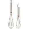 imageBabish 2Piece 5 and 7 Stainless Steel Tiny Whisk Set2Piece 5 and 7