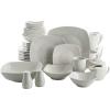 imageGibson Home Zen Buffetware 39 Piece Dinnerware Set  White