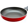 imageOster 6298701 Herscher 8 Inch NonStick Aluminum Fry Pan Translucent RedTranslucent Red