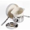 Stainless Steel and Cream