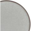 imageGibson Elite Island Cove 16 Piece Service for 4 Plates and Bowls Reactive Glaze Organic Round Dishes Stoneware Ceramic Dinnerware Set GreenGelston Grey