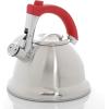 imageMr Coffee Mr Collinsbroke Stainless Steel Tea Kettle 24 qt SilverRed 6301702 93595653MRed