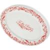 imageMartha Stewart Christmas Holiday Plates 16Piece Porcelain Chip and Scratch Resistant Dinnerware SetChristmas Vines Serveware