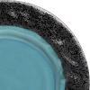 imageGibson Elite Dragonstone Round Reactive Glaze Stoneware Dinnerware Set Service for Four 16pcs Aqua