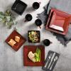 imageGibson Elite Kiesling 16 Piece Dinnerware Set Red