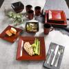 imageGibson Elite Kiesling 16 Piece Dinnerware Set Red