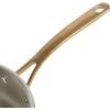 imageMARTHA STEWART Vintage 188 Triply Stainless Steel 12 Piece Cookware Set wGold HandlesStainless Steel w Gold Handles