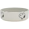 imagePeanuts Snoopy Dog Bowl with Bone Design  65quot Stoneware Water or Food Bowl for Small to Medium Dogs  Cute Cartoon Pet Dish Durable ampamp Easy to CleanSnoopy