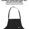 imageBabish 100 Cotton Kitchen Apron wRoomy Front Pocket and Adjustable Neck Strap