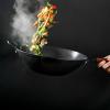 imageBabish Carbon Steel Flat Bottom Wok and Stir Fry Pan 14InchFry Pan