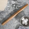 imageBabish Teak Wood Large 21 Inch French Rolling PinWood