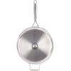 imageBabish TriPly Stainless Steel Professional Grade Saute Pan wLid 5QuartStainless Steel