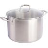 imageBabish TriPly Stainless Steel Professional Grade Stock Pot wLid 12Quart12 Quarts