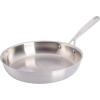 imageBabish 10 Inch Stainless Steel Triply Professional Grade Fry PanFry Pan 10inch