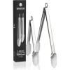 imageBabish 12 ampamp 9 Locking Kitchen Tong Set Stainless Steel