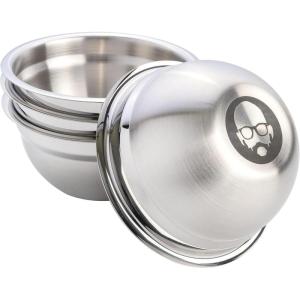 imageBabish Stainless Steel Mixing Bowl Set 4Piece Mini