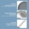 imageSur La Table Kitchen Essentials 8 Inch Fry Pan PFA Free Titanium Ceramic Nonstick Interior Forged Aluminum Cookware Frying Pan  Green  Induction CompatibleGreen