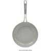imageSur La Table Kitchen Essentials Potluck Porch 10 Piece PFA Free Ceramic Non stick Interior Forged Aluminum Cookware Pots and Pans Set WAluminum Lids  Green  Induction CompatibleBlack 10 Fry Pan