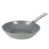 imageSur La Table Kitchen Essentials 8 Inch Fry Pan PFA Free Titanium Ceramic Nonstick Interior Forged Aluminum Cookware Frying Pan  Green  Induction CompatibleGreen