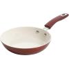 imageKenmore Arlington Healthy Nonstick Ceramic Coated Forged Aluminum Induction Cookware 12Piece Metallic RedMetallic Red