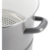 imageKenmore Broadway 16Quart Steamer Stock Pot  Graphite Grey