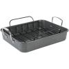 imageKenmore Keaton Grey Speckle 165quot x 125quot x 32quot Carbon Steel Roaster WRack