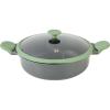 imageKenmore Theodore 65 QT Cast Aluminum Everyday Pan Hot Pot WDividers Nonstick Interior and Lid