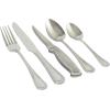 imageOster Stonington 20Piece Stainless Steel Flatware Set with Steak Knives  Service for 4 Silverware Cutlery Utensils Dishwasher SafeBella Vista