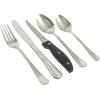 imageOster Stonington 20Piece Stainless Steel Flatware Set with Steak Knives  Service for 4 Silverware Cutlery Utensils Dishwasher SafeStonington