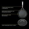 imageBabish 2 Piece 8 and 10 Inch Fry Pan Hard Anodized Laser Titanium Forever Non Stick Technology Durable Frying Pans Set  BlackBlack 10pc Cookware Set