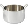 imageBloomhouse  Two Time Oprahs Favorite Things Winner  8 Quart TriPly Stainless Steel Stock Pot with Lid  Dutch Oven Oven Safe Dishwasher SafeTriPly Stainless Steel