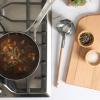 imageSur La Table Kitchen Essential Charms Stainlees Steel Turner With Beechwood HandleKitchen Charms StainlessBeechwood