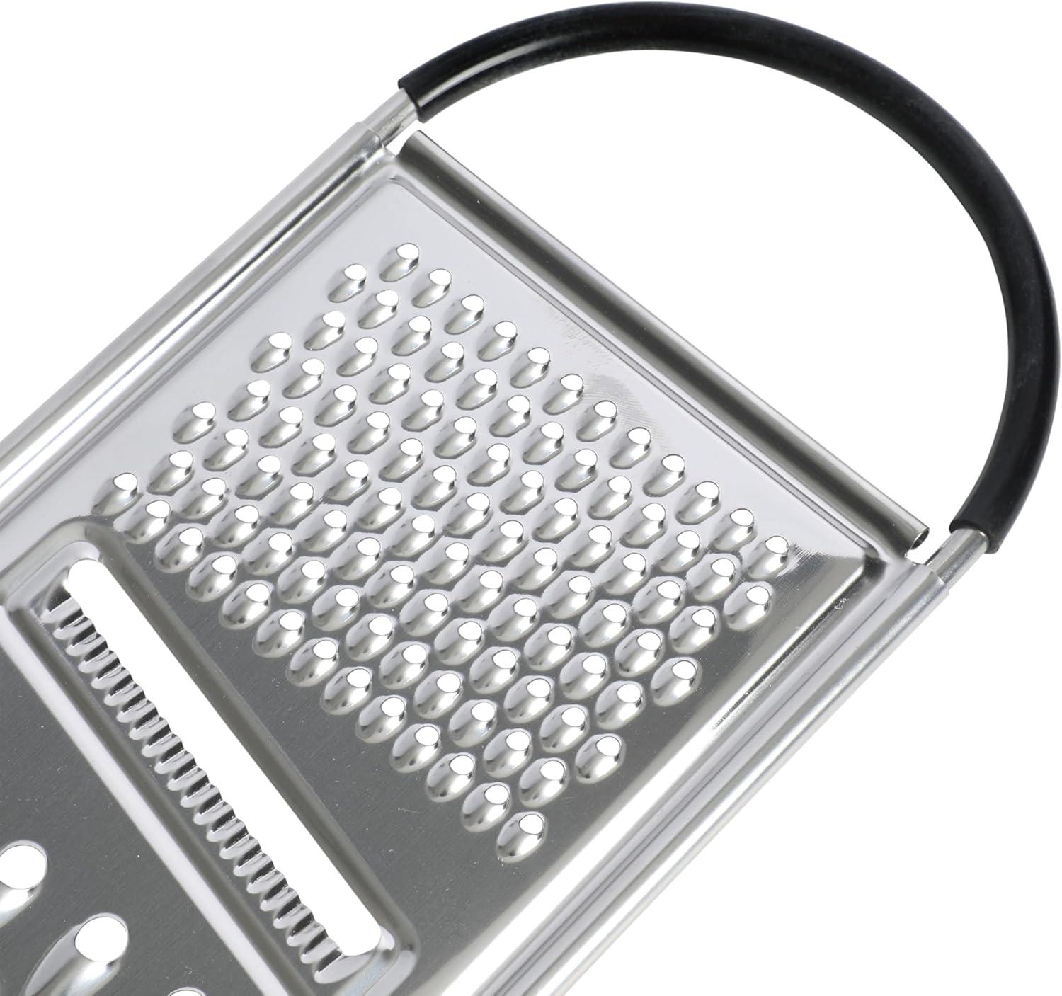 imageOster Helmsdale 2 Cup Stainless Steel Flour Sifter for Baking for Crank SifterBlack Grater