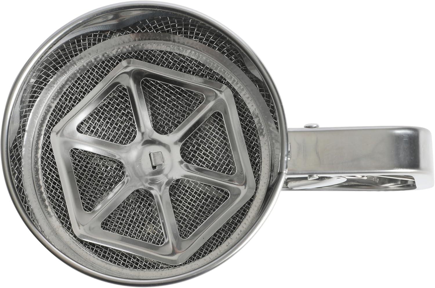 imageOster Helmsdale 2 Cup Stainless Steel Flour Sifter for Baking for Crank SifterStainless Steel Flour Sifter