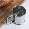 imageOster Helmsdale 2 Cup Stainless Steel Flour Sifter for Baking for Crank SifterStainless Steel Flour Sifter