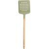 imageSur La Table Kitchen Essential Mealcraft Silicone Spatula  Juniper GreenJuniper Green SiliconeBeechwood