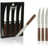 Steak Knives - Dark Pakka Wood Handle