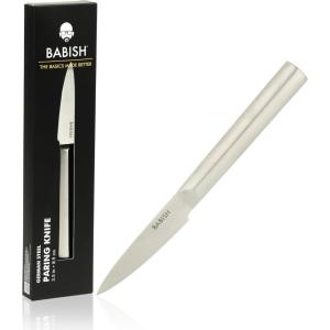 imageBabish 8Inch Chef Knife  HighCarbon 14116 German Steel Kitchen Knife FullTang Razor Sharp Chefs Blade for Chopping Slicing Dicing ampamp Everyday PrepParing Knife  Stainless Handle