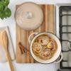 image:imageGibson Home Addlestone 5 Qt Enameled Cast Iron Dutch Oven Pot with Lid  Round Oven Safe to 500F Ideal for Bread Baking amp Stews  Gradient TaupeGradient Taupe