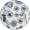 image:imageGibson Home Admiral Hall 12Piece Matte Stoneware Dinnerware Set  Dinner Plates Salad Plates amp Bowls with Pink Floral Pattern Durable Everyday Dish Set Microwave amp Dishwasher SafeBlue Floral Westerly Court