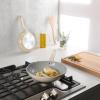 image:imageGibson Home Barnsdall 2 Piece 8 amp 10 Inch Aluminum Fry Pan Cookware NonToxic Ceramic Non Stick Frying Pan Kitchen Egg Pan Omelet Pan Always Pan Pots and Pans Linen White Induction SafeLinen