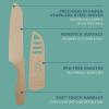 image:imageGibson Home Bostonville 12 Piece Kitchen Knives Set WBlade GuardsSheaths Chef Knife Sets With Nonstick Blades  TaupeTaupe Bostonville