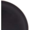 image:imageGibson Home Dempsey Road 12Piece Stoneware Dinnerware Set  Service for 4 Round Black Plates and Bowls Durable Solid Color Modern Embossed Dish Set Microwave amp Dishwasher SafeBlack Rockaway